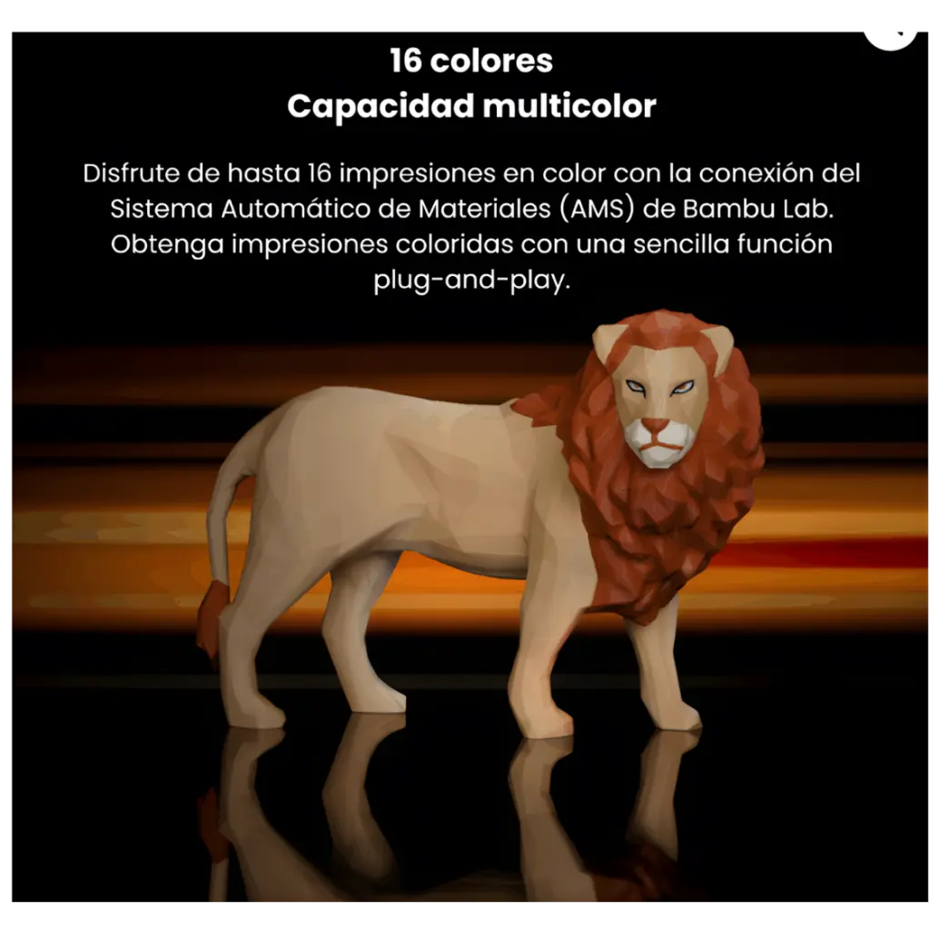 IMPRESORA BAMBULAB P1S COMBO CON AMS