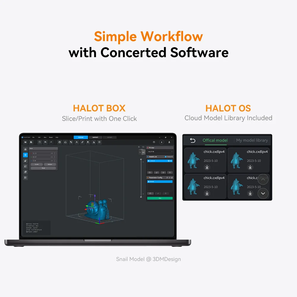 IMPRESORA 3D HALOT R6