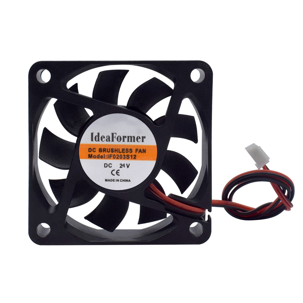 VENTILADOR LATERAL 40 MM X 20 MM 24 V